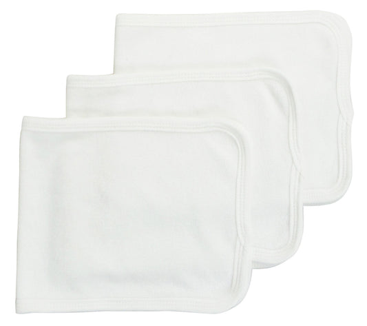 Baby Boy Burpcloth With White Trim (Pack of 3)