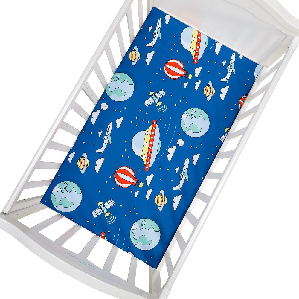 Baby print bed sheet