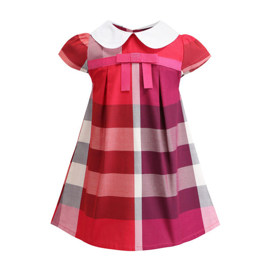 Girls' Plaid Dress