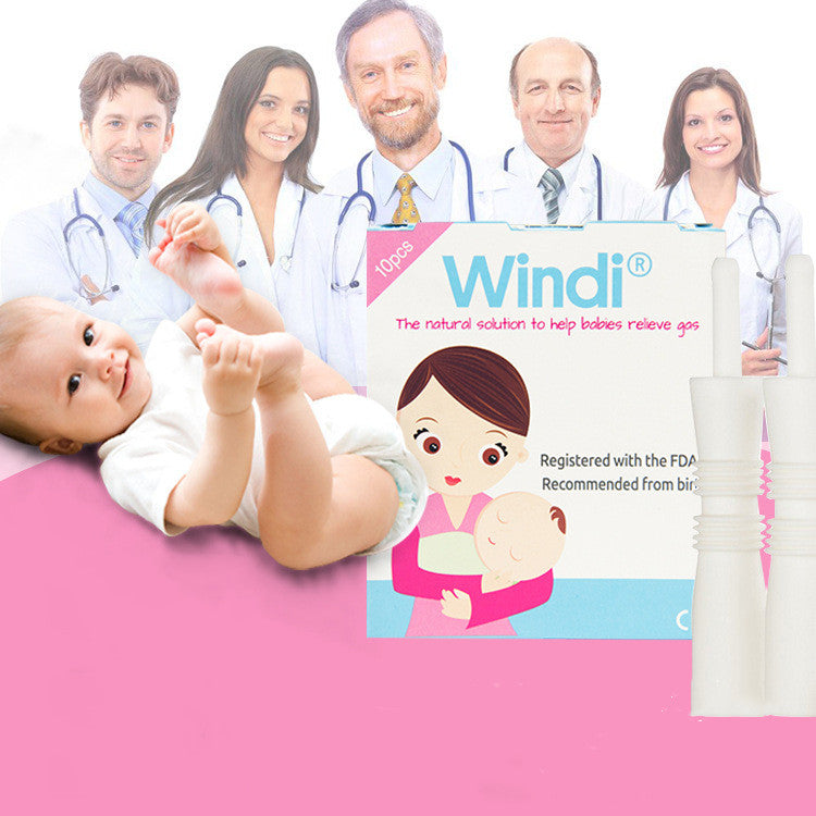 Baby anti-flatulence ventilation stick