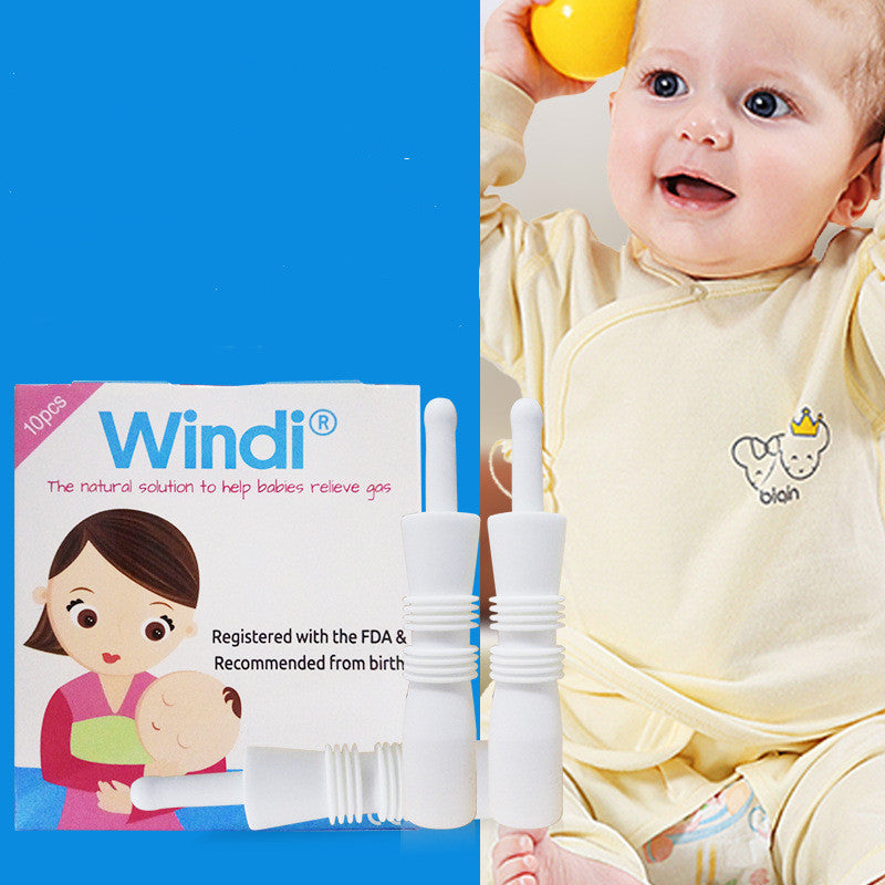 Baby anti-flatulence ventilation stick