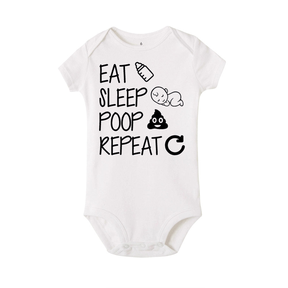 Baby Boy Graphic Short Sleeve Onesie