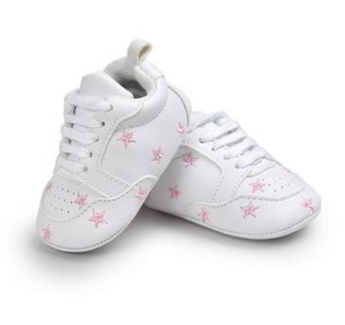 Baby Shoes Newborn Boys Girls Heart Star