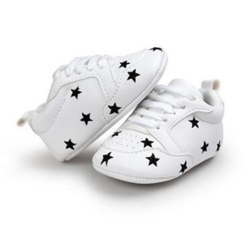 Baby Shoes Newborn Boys Girls Heart Star