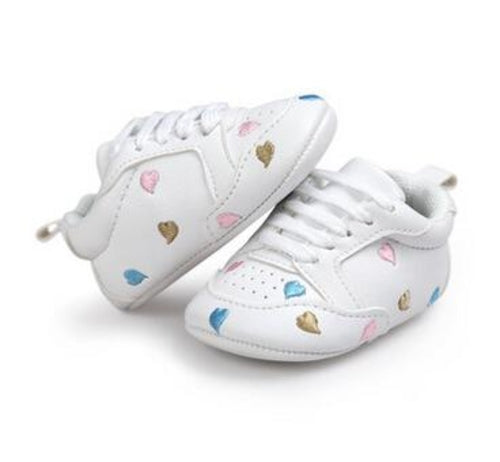 Baby Shoes Newborn Boys Girls Heart Star