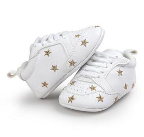 Baby Shoes Newborn Boys Girls Heart Star