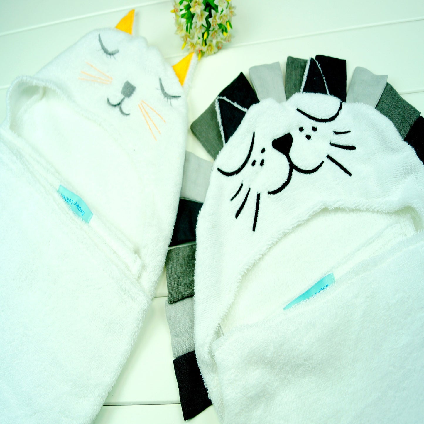 Baby Lion Cat Shape Bath Towel