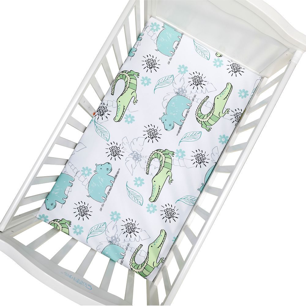 Baby print bed sheet