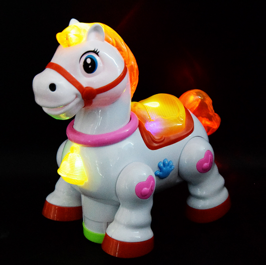 Electric Cartoon Horse Toy