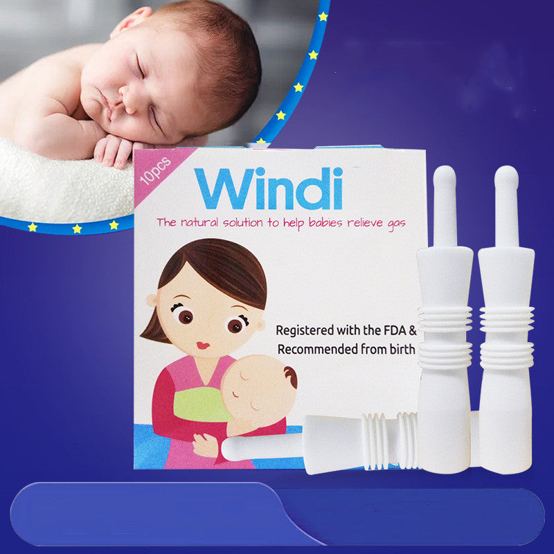 Baby anti-flatulence ventilation stick