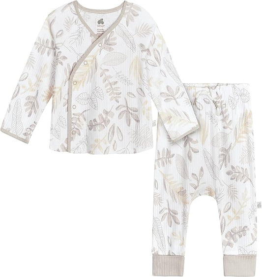 Baby Neutral 2-Piece Natural Leaves Set