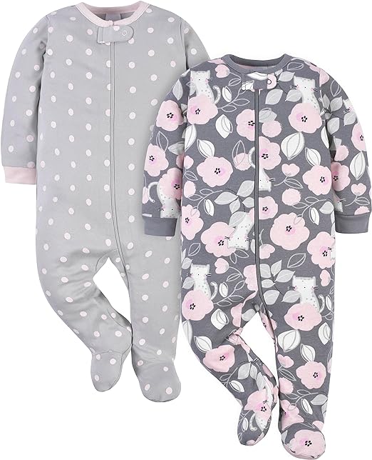 Baby Girl 2 Pack Floral Sleep 'N Plays