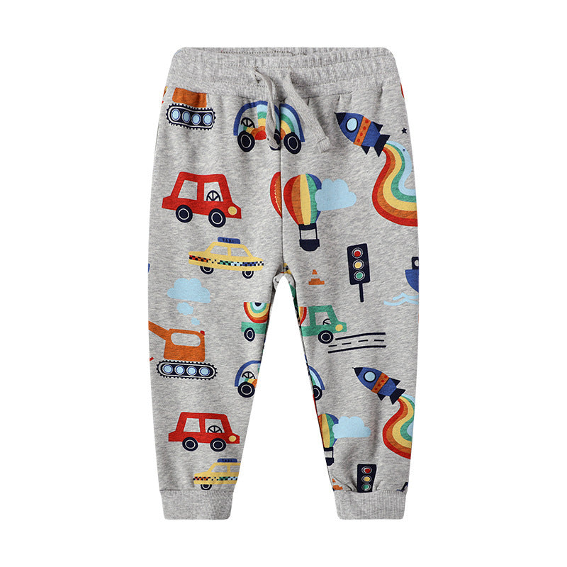 Boys Knitted Cartoon Pants