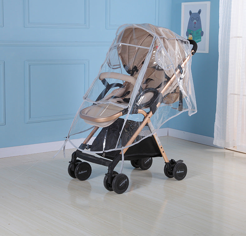 Baby Carriage EVA Transparent Windshield