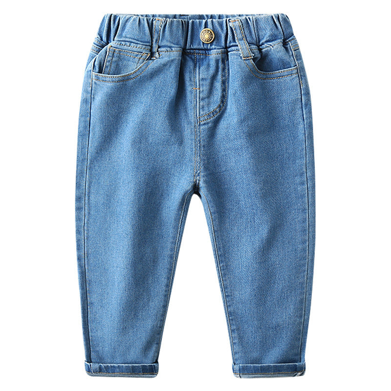 Boys Elastic Waist  Denim