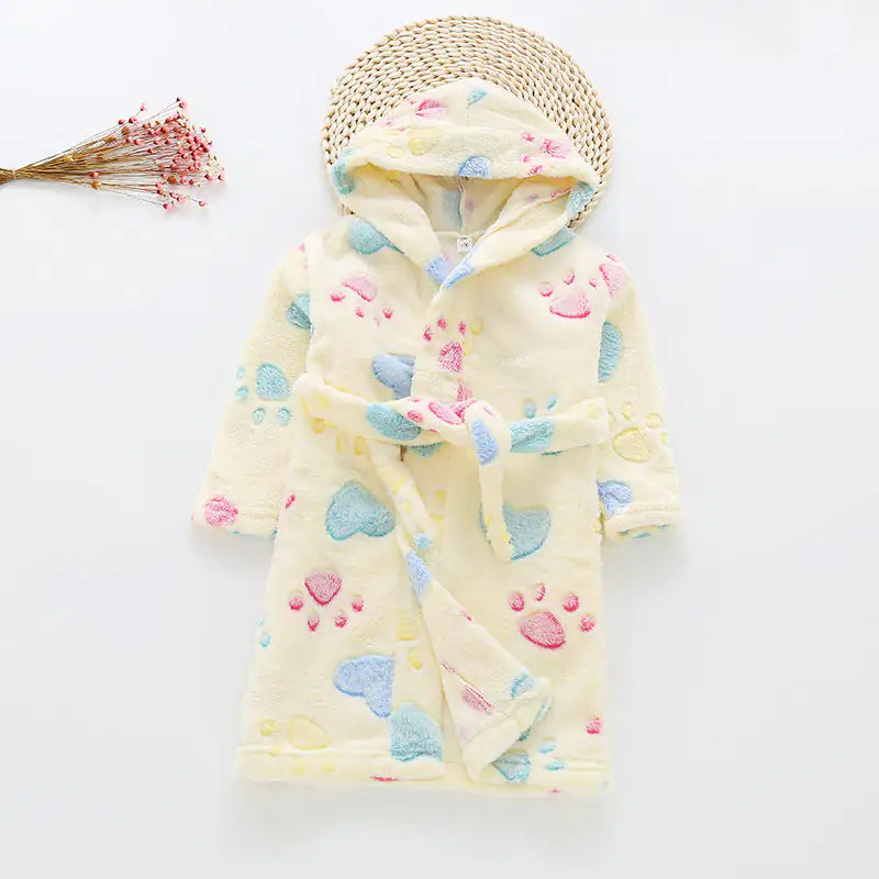 Children's Flannel Bathrobes