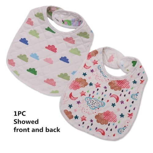 Baby Bibs Cute Cartoon Pattern Toddler Baby