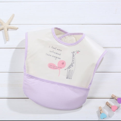 Baby Bibs EVA Waterproof Lunch Bibs Cartoon