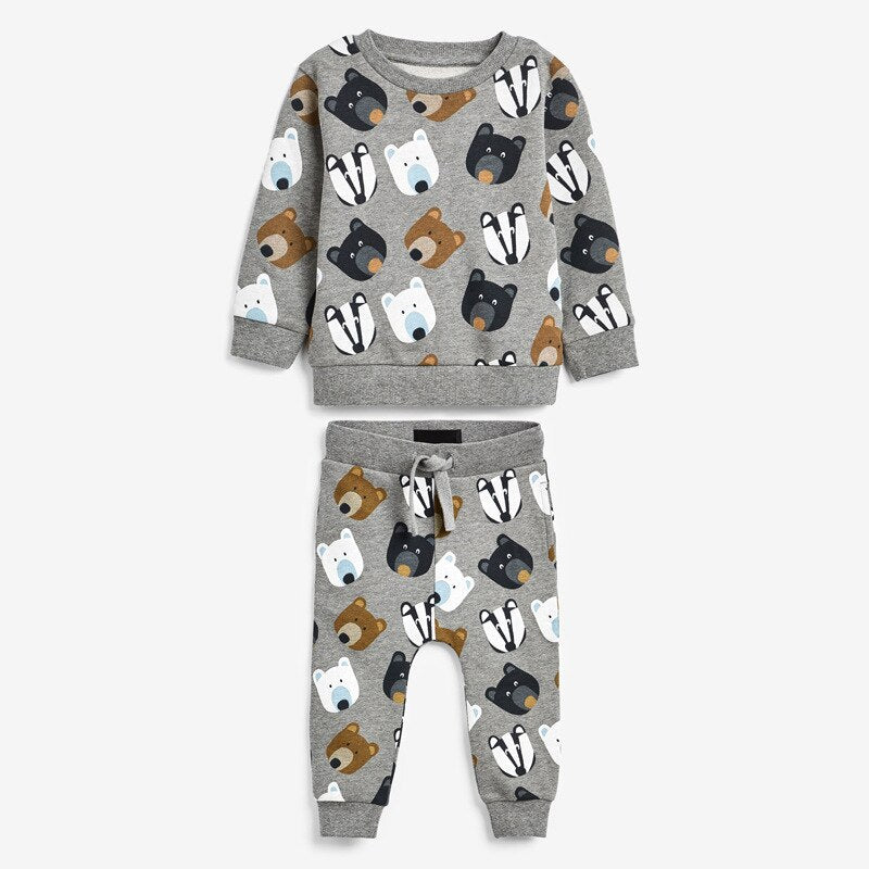 Boys Animal Print 2pc Set