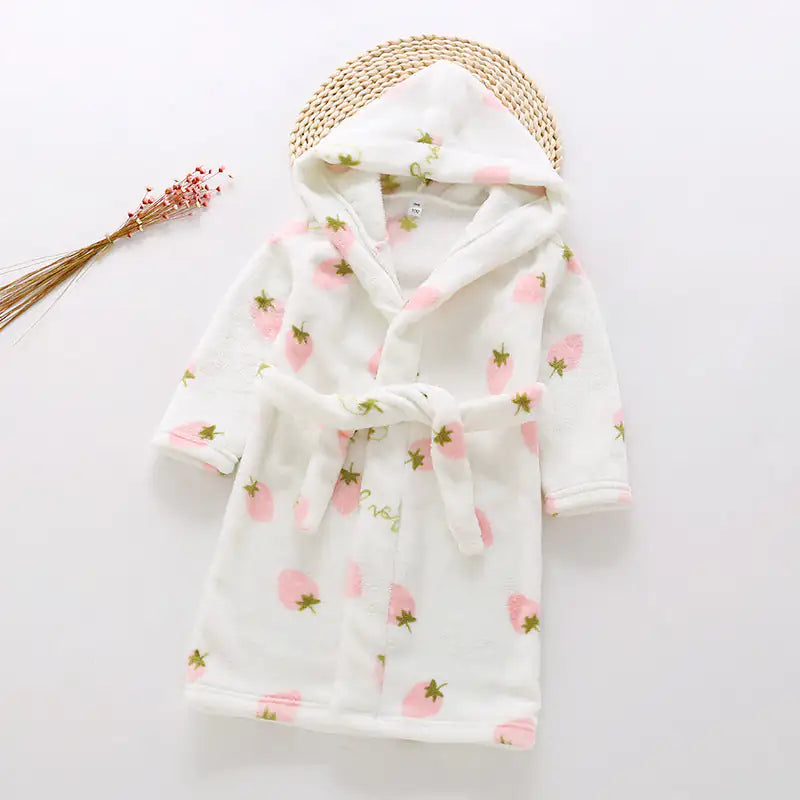 Children's Flannel Bathrobes