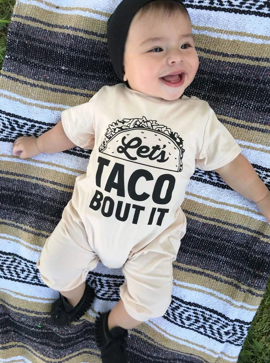 Taco Short-Sleeve Romper