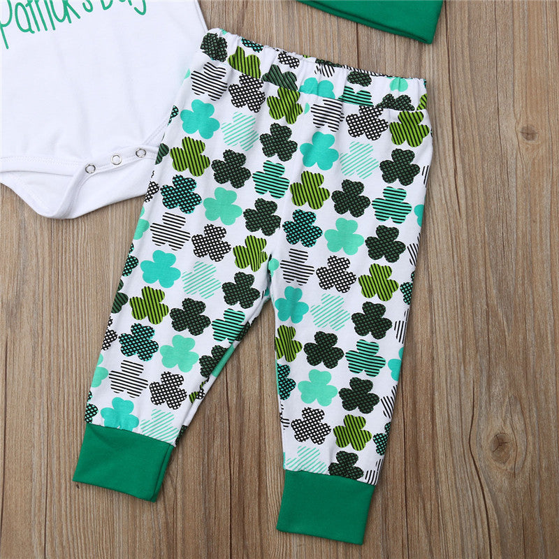 Lovely Baby Girl Boy St Patrick's Day Clothes