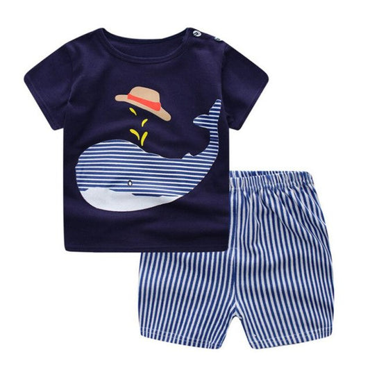 Baby Boys Cartoon Short Set