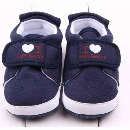 Baby Sneaker Anti-slip Letter Heart Shoes