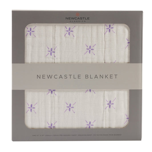 Watercolor Star and White Newcastle Blanket