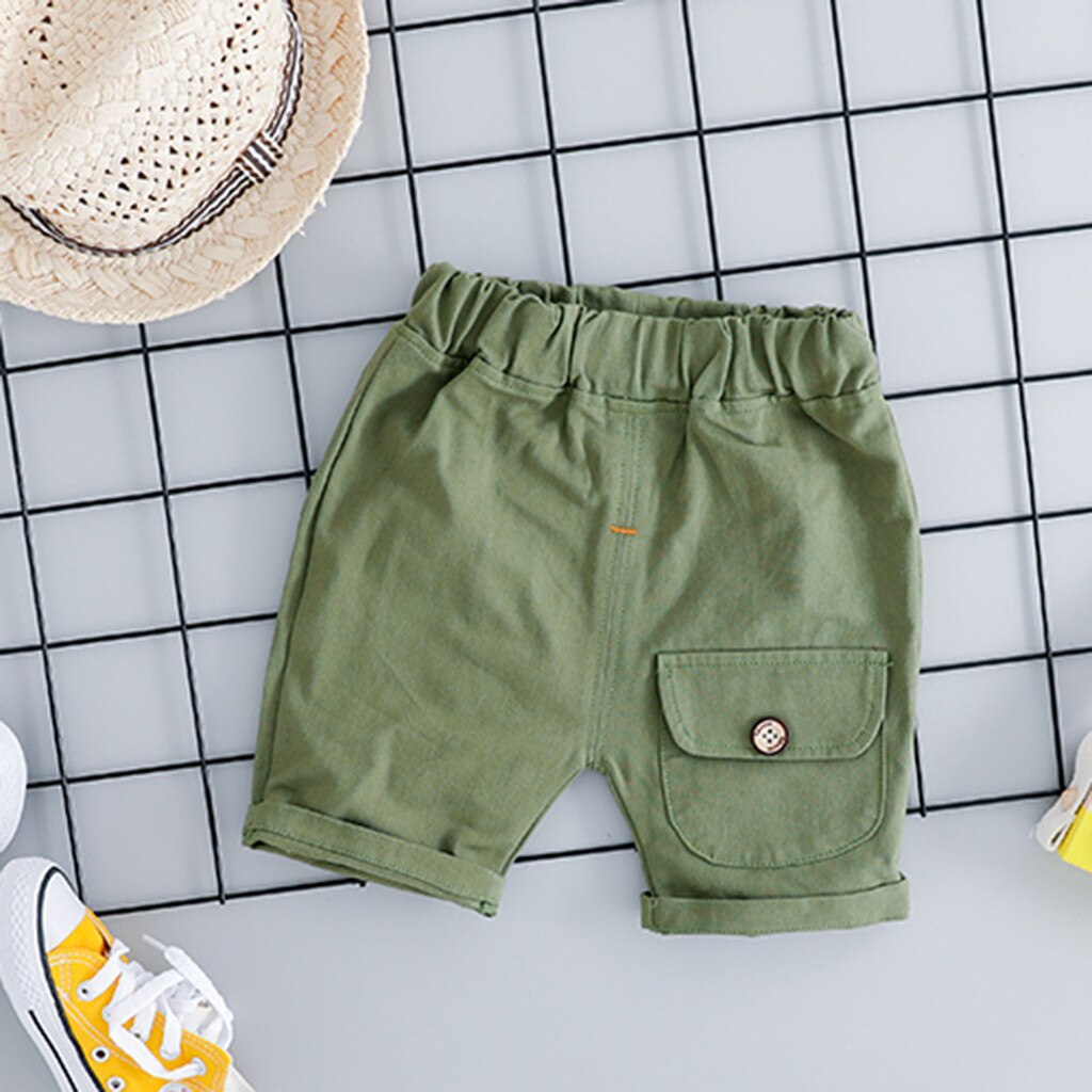 Boys T-Shirt and Cargo Shorts Set