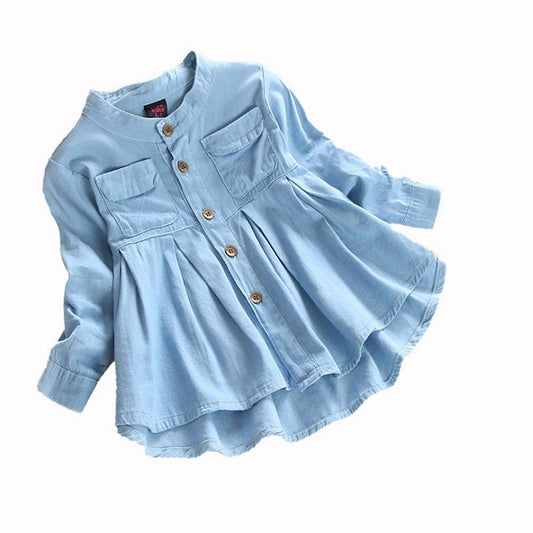 Girls Denim Shirt