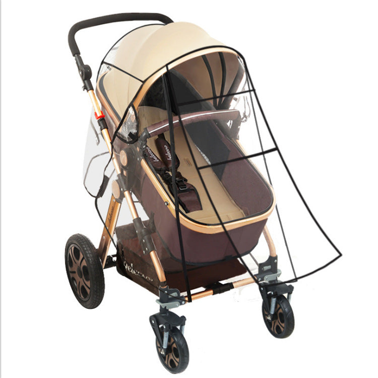 Baby Carriage EVA Transparent Windshield