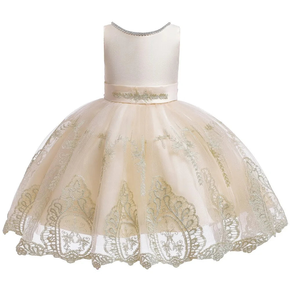 Girls Christmas Sequin Tutu Princess Dress