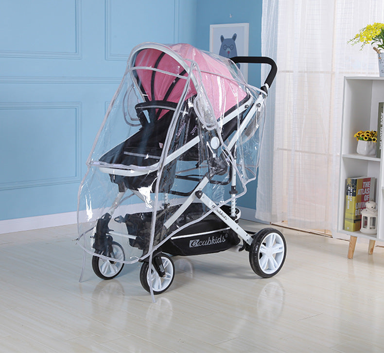 Baby Carriage EVA Transparent Windshield