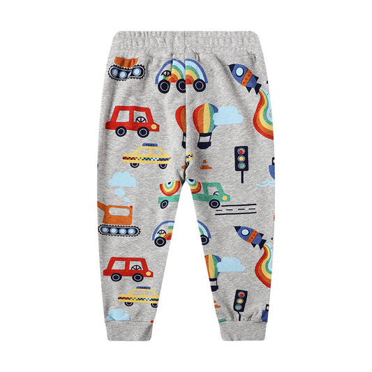 Boys Knitted Cartoon Pants