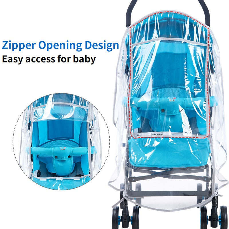 Baby Carriage EVA Transparent Windshield