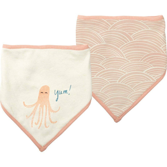 Girls Octopus Bib 2 piece set