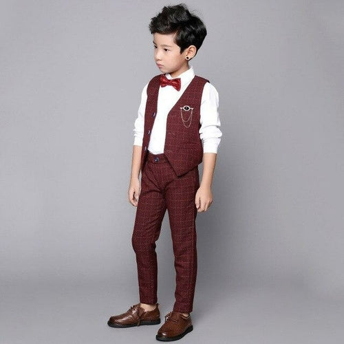 Boys  Vest + Pants Set