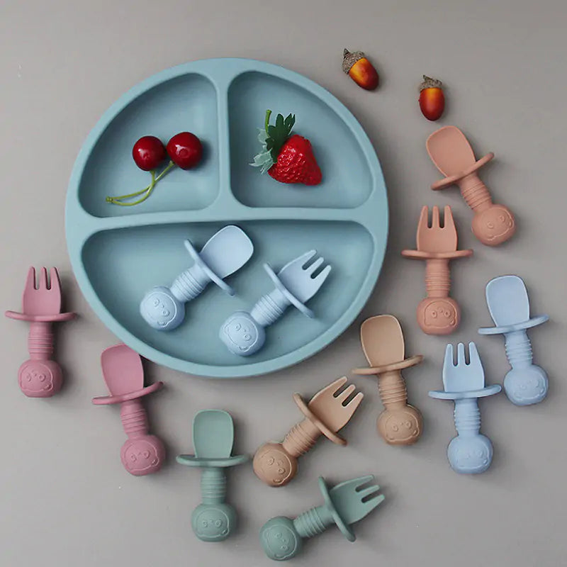 Baby Silicone Food Grade Utensils