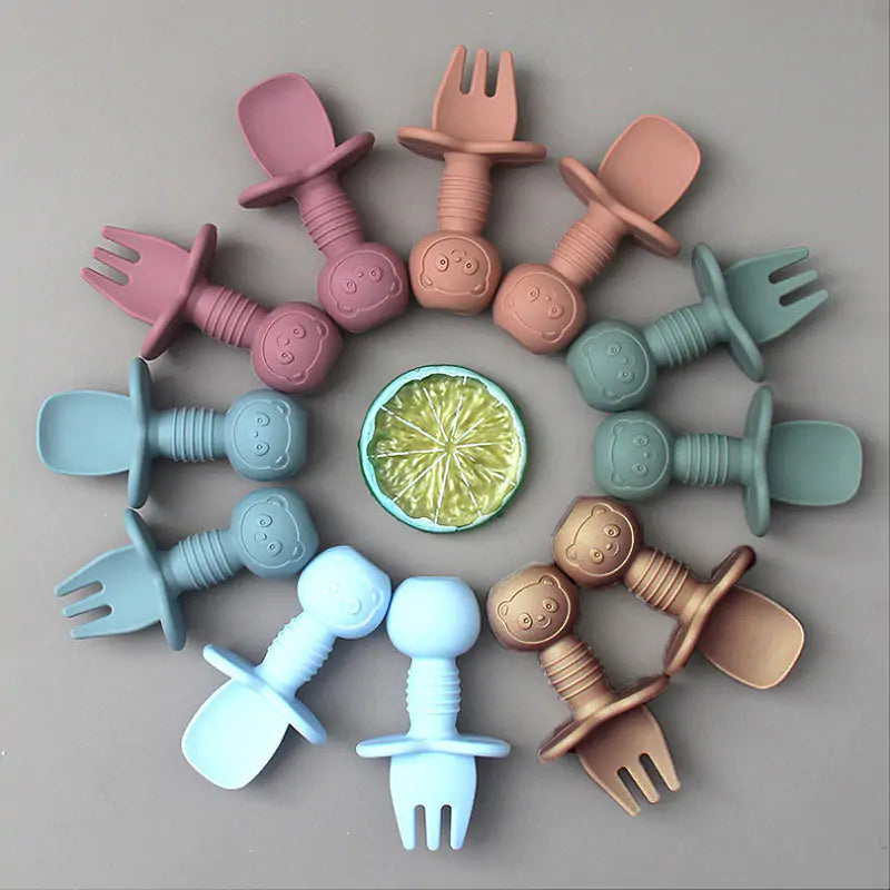 Baby Silicone Food Grade Utensils