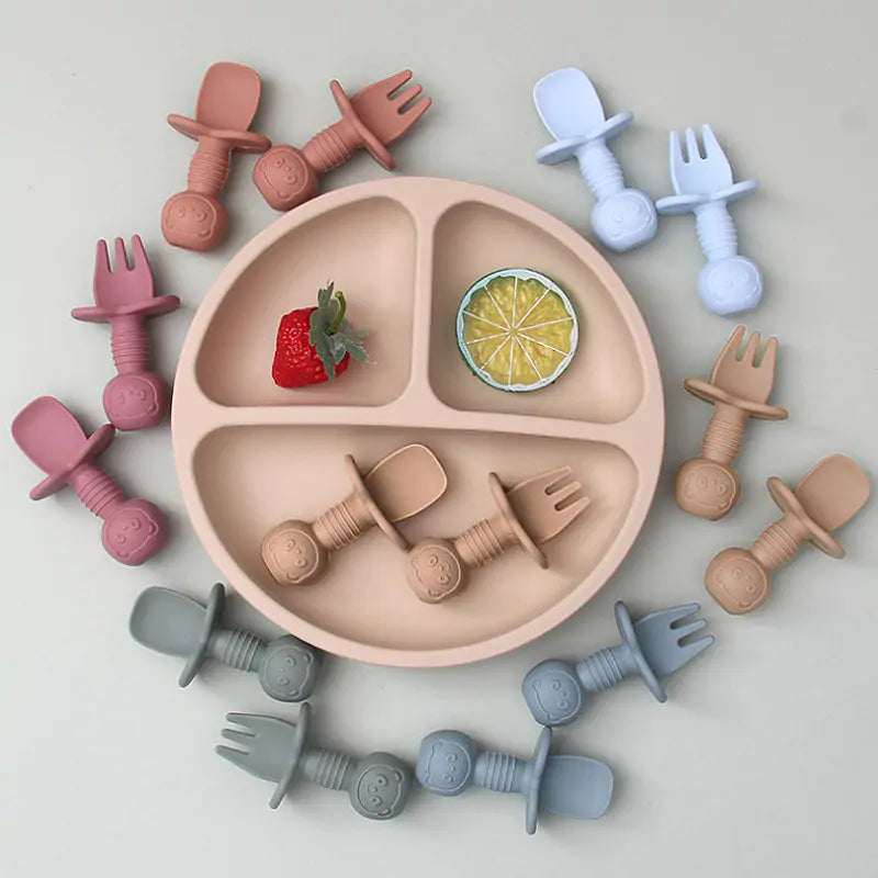 Baby Silicone Food Grade Utensils